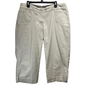 Woolrich‎ Women's Stone Cotton Blend Adventure Series Trail Time Ankle Pants 18